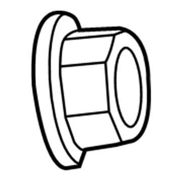 Chevy 11516075 Lower Note Horn Nut