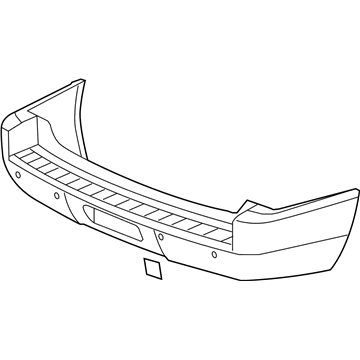 2007 Chevy Suburban 1500 Bumper - 20951796