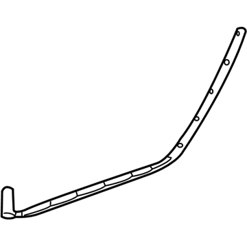 GM 25948404 Weatherstrip Assembly, Rear Side Door Lower