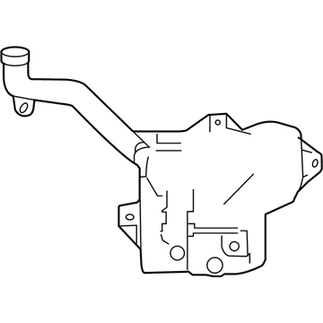 Chevy 23390376 Washer Reservoir