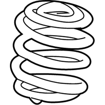 2009 Saturn Aura Coil Springs - 15243844