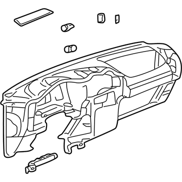 Pontiac 88986046 Instrument Panel