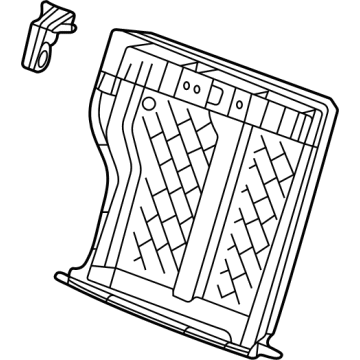 GM 84722262 Frame Assembly, R/Seat Bk