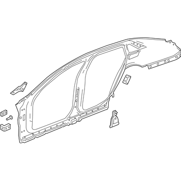 GM 84525973 Panel Assembly, Body Si Otr