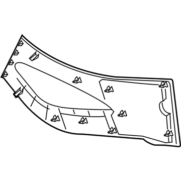 Buick 26695726 Side Trim Panel