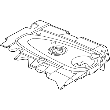 GM 55582597 Foam, Engine Sight Shield Insulator