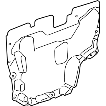 GM 15872850 DEFLECTOR, Door Trim/Access