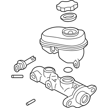 Pontiac 18060787 Master Cylinder