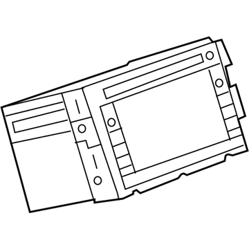 GM 25999289 Radio Assembly, Amplitude Modulation/Frequency Modulation Stereo & Clock & Audio/Vide