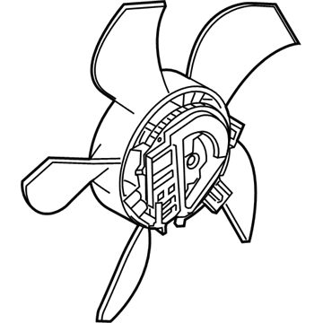 GMC Fan Motor - 84120618