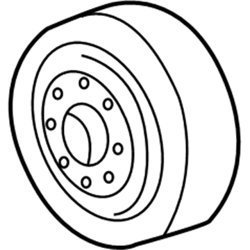 Chevy 12556733 Pulley