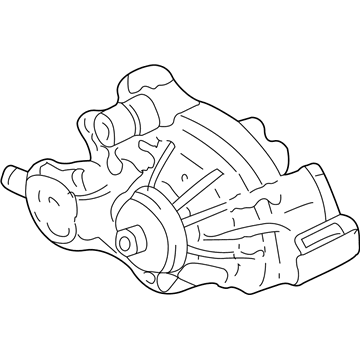 Chevy 12703898 Water Pump