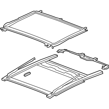 Chevy 15862417 Sunroof Assembly