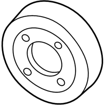 Buick 12618249 Pulley