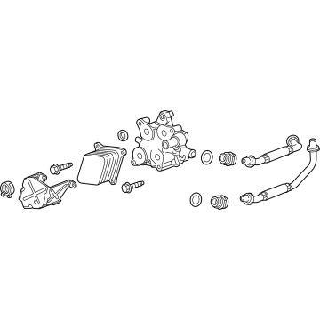 GM 12684566 Adapter Assembly, Eng Oil Clr