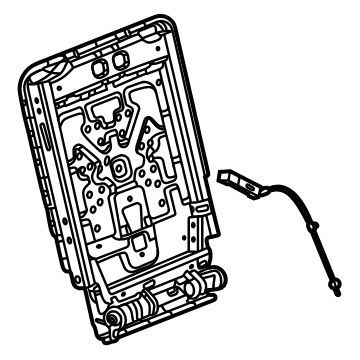 GMC 84946146 Seat Back Frame