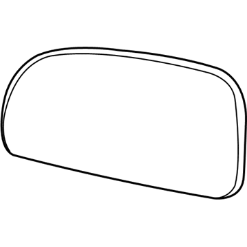 Buick 88980574 Mirror Glass