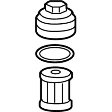 Chevy 12605565 Filter Housing