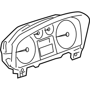 2013 Cadillac Escalade Instrument Cluster - 22806772