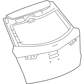 Cadillac 85158021 Lift Gate