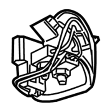 GM 25964422 Harness Assembly, Reading Lamp Wiring