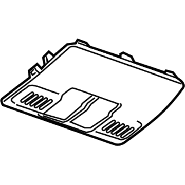 GM 20920193 Cover, Roof Console Opening *Shale