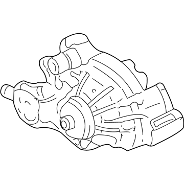 Chevy 12600767 Water Pump