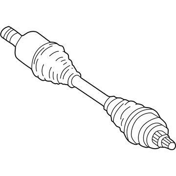 Chevy 26059855 Axle Assembly