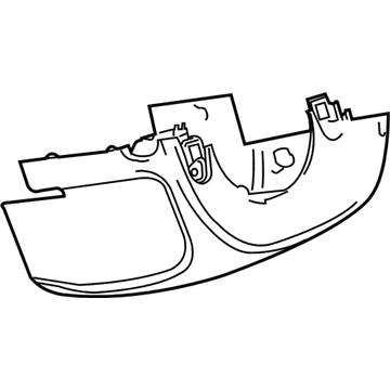 Buick 13280411 Lower Shroud