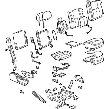 GMC 88977702 Seat Assembly