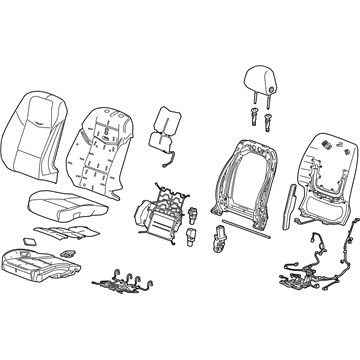 Cadillac 22977581 Seat Assembly