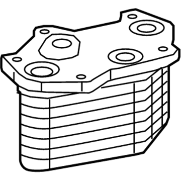 2018 Cadillac CT6 Oil Cooler - 12652732