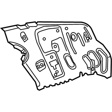 GM 84768387 Panel Assembly, Qtr Inr