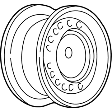 Buick 9590833 Wheel