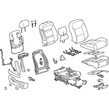 GMC 84170643 Seat Assembly