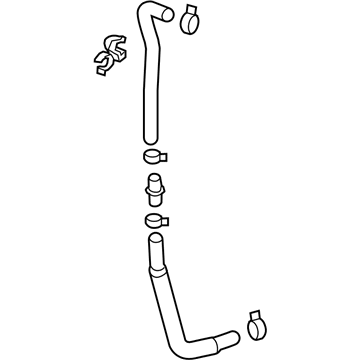 GM 42540519 Coolant Tank Hose Assembly