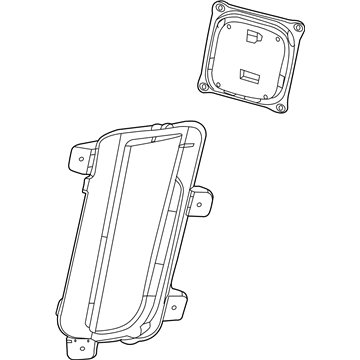 GM 20896557 Lamp,Daytime Running & Parking & Turn Signal