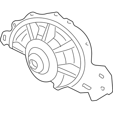 Chevy 19209288 Water Pump