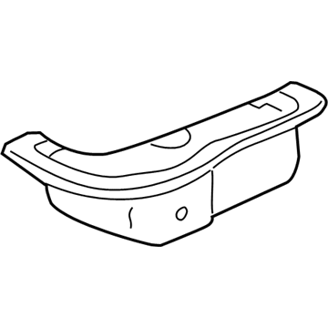 Chevy 12563241 Oil Pan