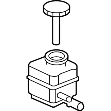 GM 92202130 Reservoir Assembly, P/S Fluid