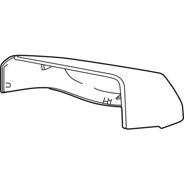 GMC 87845733 Mirror Cover