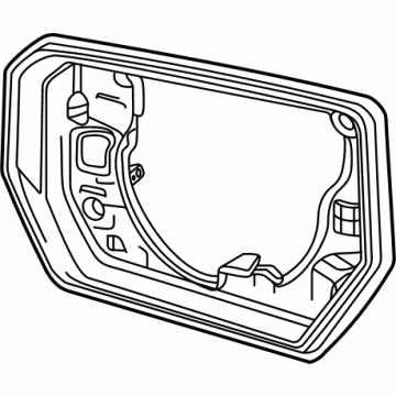 GM 87845729 BEZEL-O/S RR VIEW MIR HSG