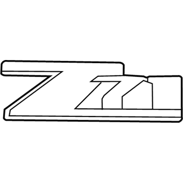 Chevy 22774903 Decal