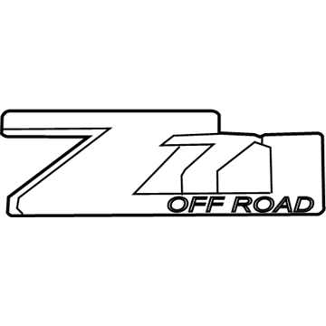 Chevy 22774901 Decal