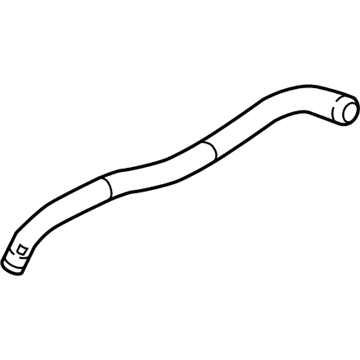 GM 13377130 Radiator Surge Tank Overflow Hose Assembly