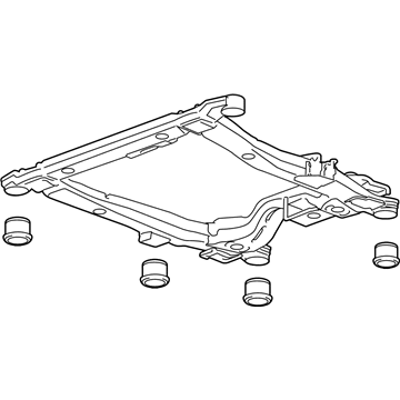 GM 23139518 Cradle,Drivetrain & Front Suspension