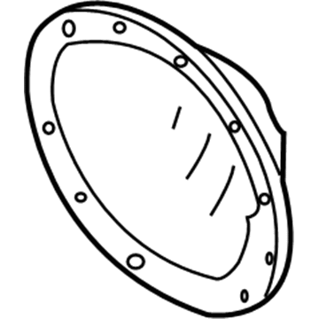 GMC 19333218 Axle Cover