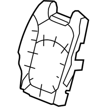 GM 15899653 Pad Assembly, Rear Seat Back Cushion