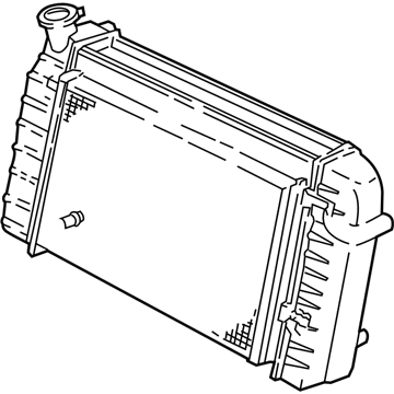 Pontiac 52466004 Radiator