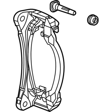 2020 Chevy Silverado 3500 HD Brake Caliper Bracket - 85512090